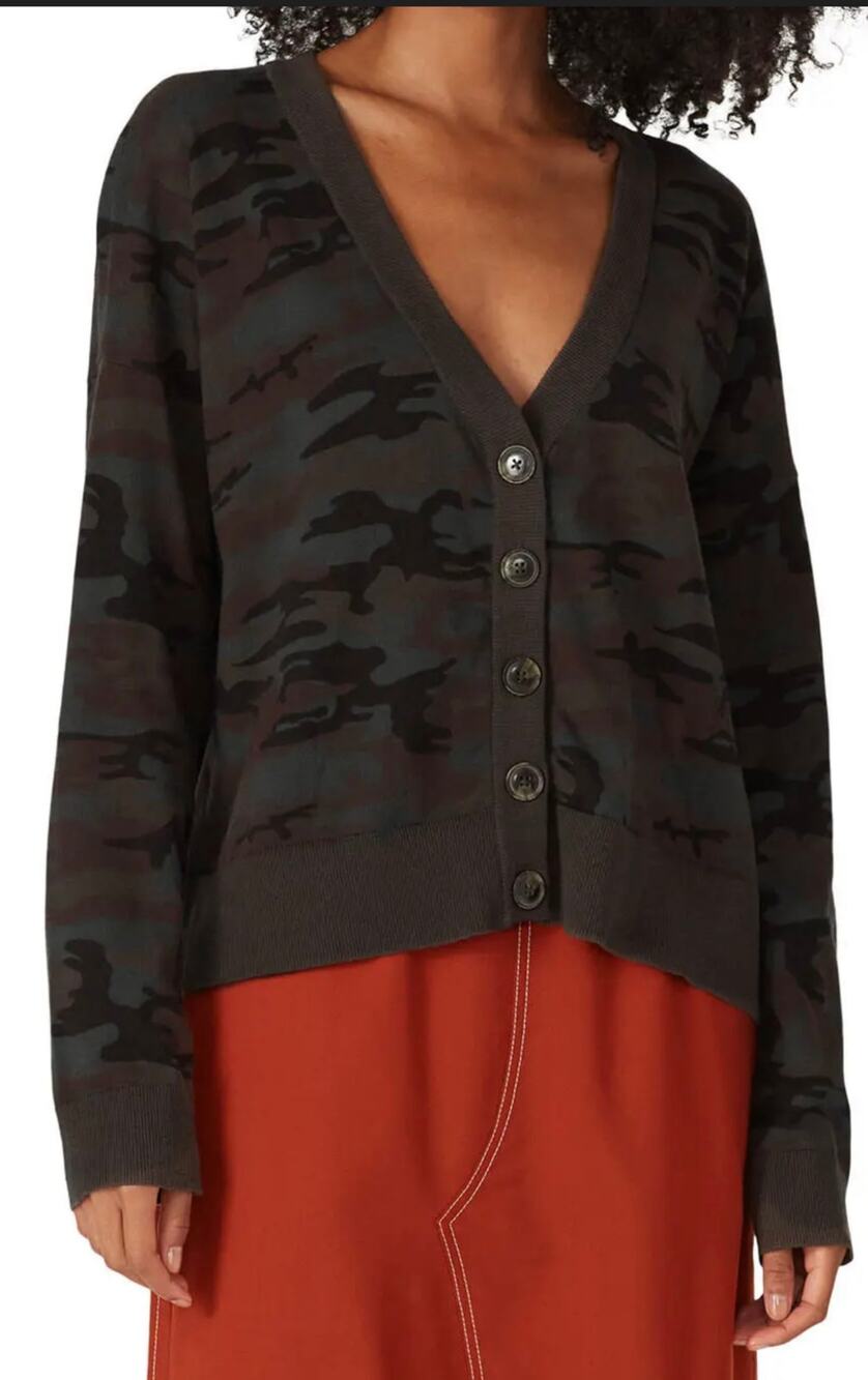 Sanctuary Lets Hang Camouflage Cardigan S